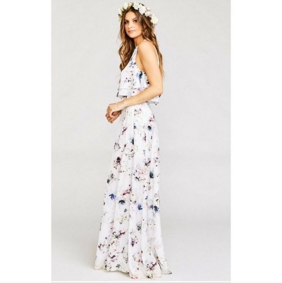 Show Me Your MuMu Princess Ariel Ball Gown Maxi Skirt ~ Bouquet Beauty size M - Picture 3 of 13